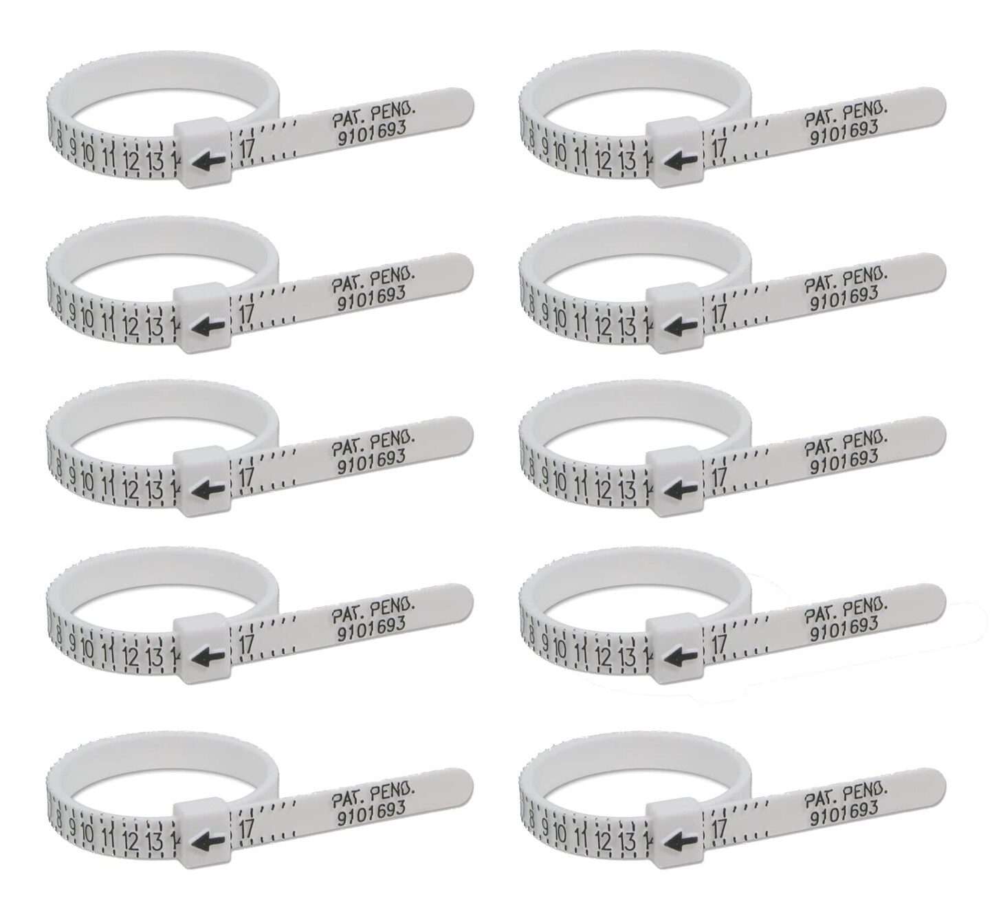 Finger SizersPlastic Ring Sizing Tool (Parent) Michaels