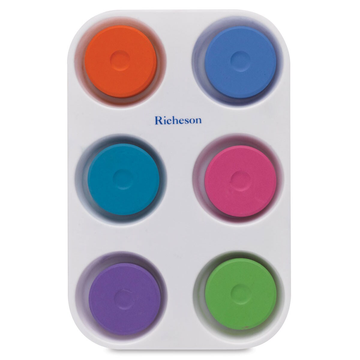 Richeson Tempera Cakes and Sets - Set of 6, Secondary Colors | Michaels