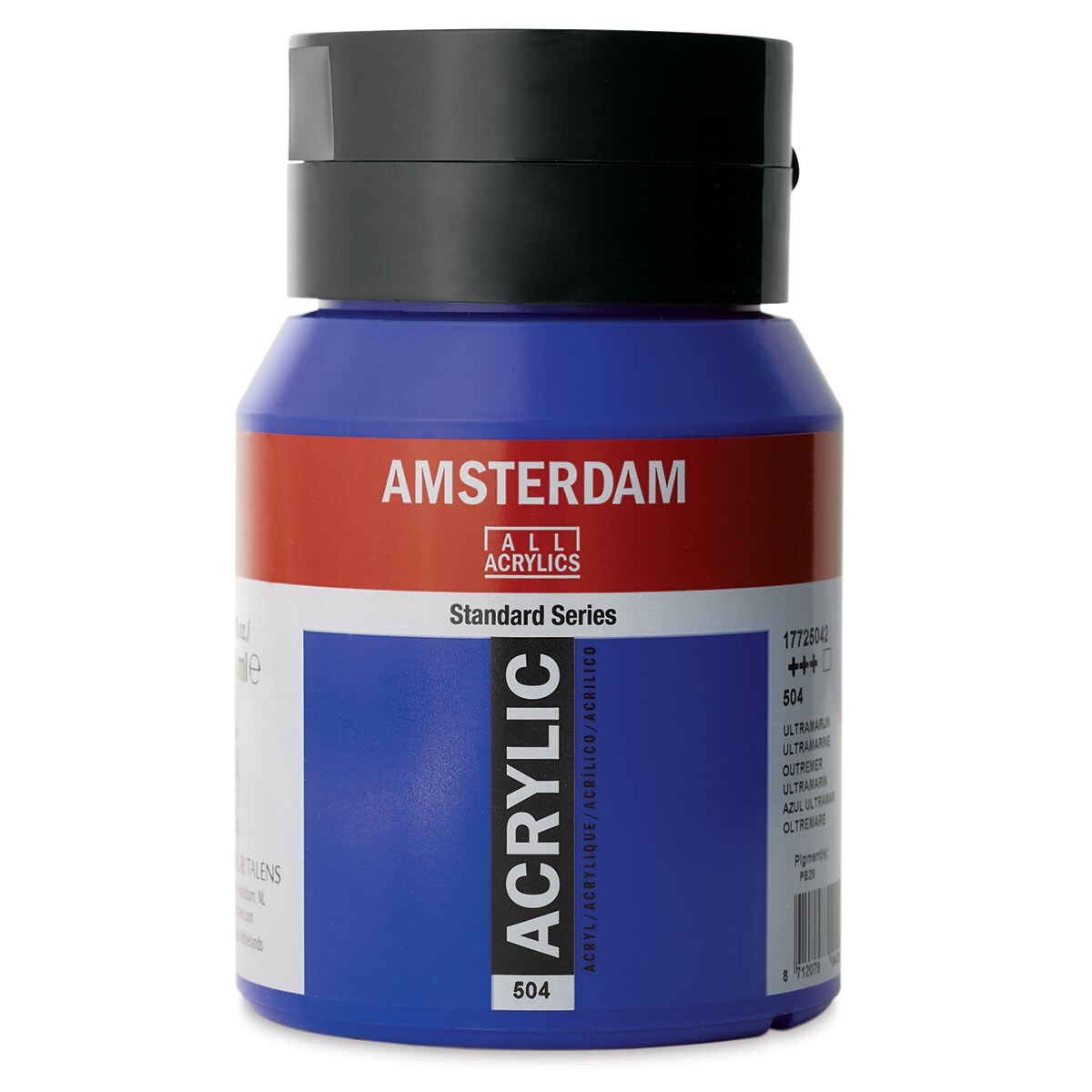 Amsterdam Standard Series Acrylic Paint - Ultramarine, 500 ml, Bottle