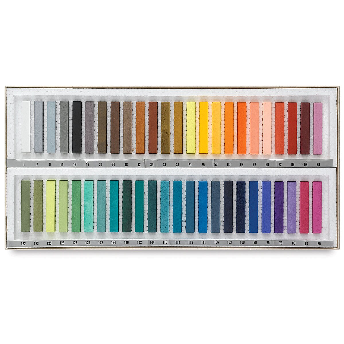 Holbein Artists&#x27; Soft Pastel Set - Assorted Colors, Set of 48
