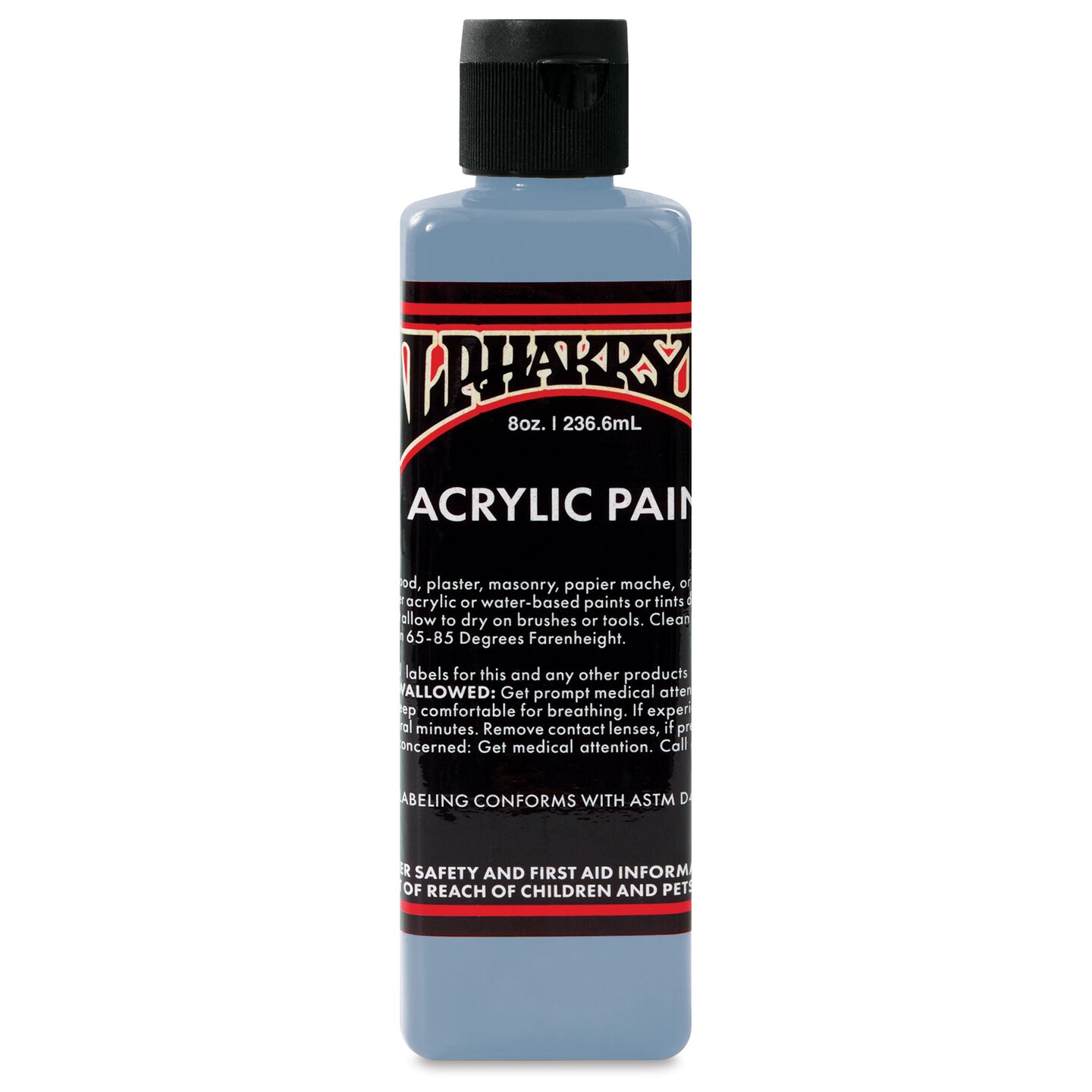 Alpha6 Alphakrylic Acrylic Paint - French Blue, 8 oz