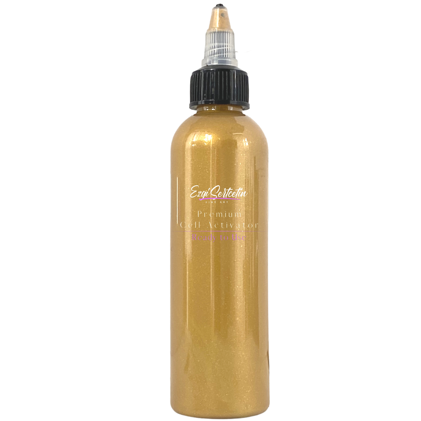 Premium Cell Activator | Ready to Pour | Create Perfect and Unique Cells in your Painting Works | 4oz by Volume | by Ezgi Sertcetin