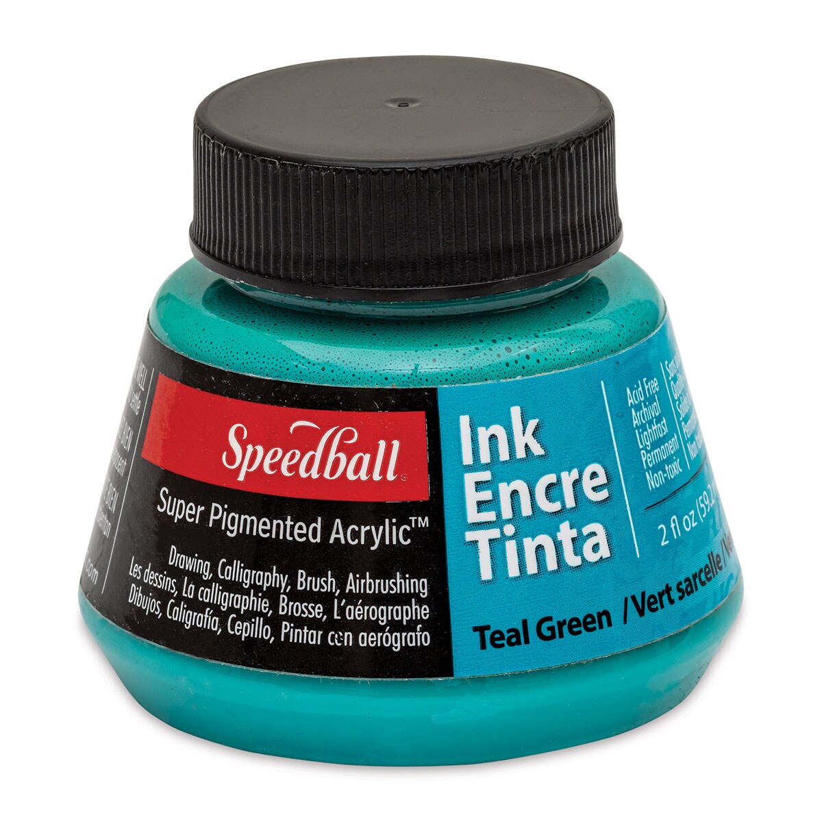 Speedball Calligraphy Ink - 2 oz, Teal Green