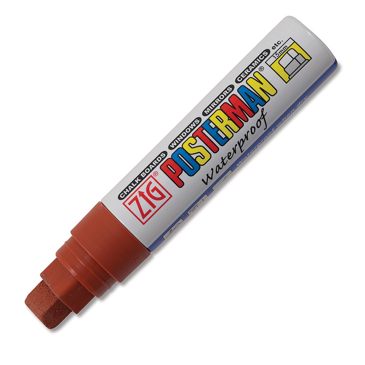 Zig Posterman Paint Marker - 15 mm, Brown, Big & Broad