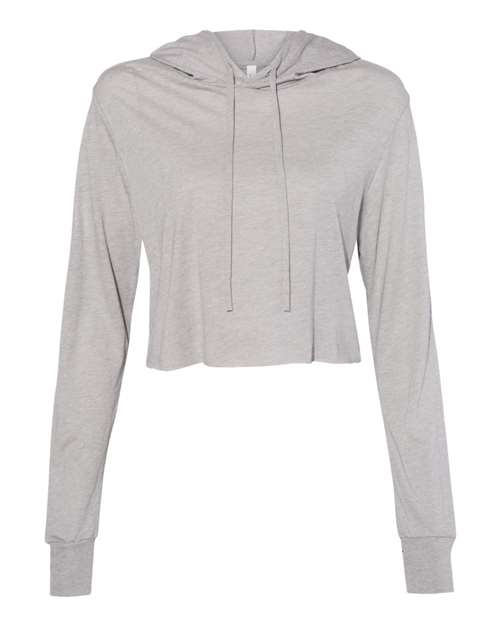 Bella + Canvas&#xAE; Women&#x2019;s Crop Long Sleeve Hooded Perfection