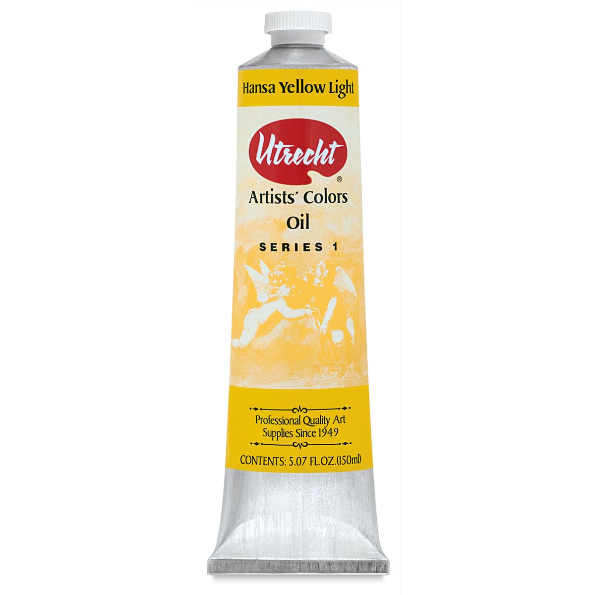Utrecht Artists' Oil Paint Hansa Yellow Light, 150 ml tube Michaels