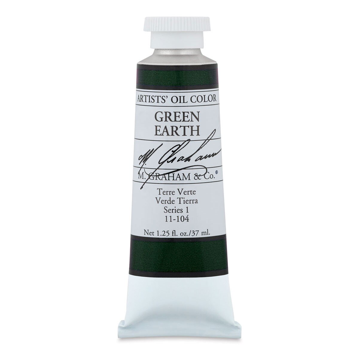 M. Graham Artists&#x27; Oil Color - Green Earth, 37 ml tube
