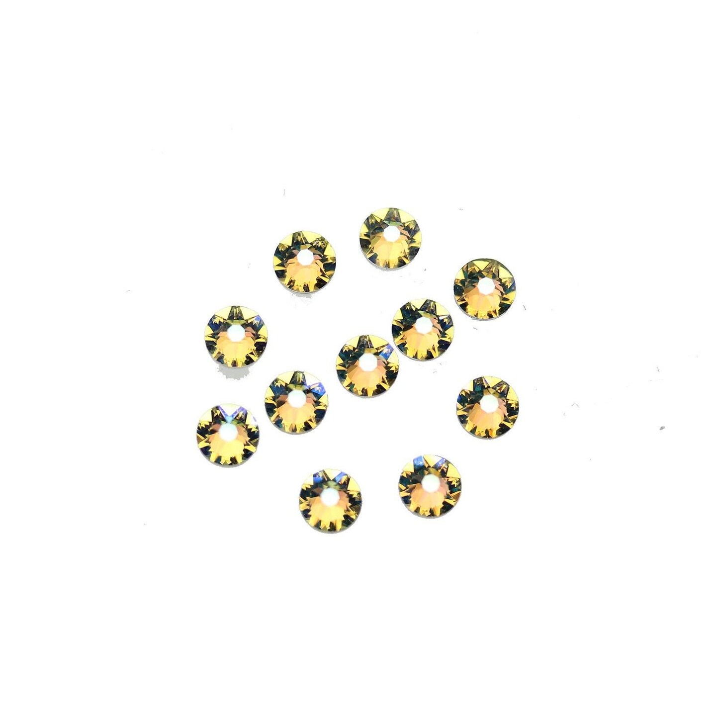 Swarovski&#xAE; Crystals 2088 Xirius Rose Flat Back, Foiled, SS20 (4.6-4.8mm) Crystal Shimmer - 144pcs