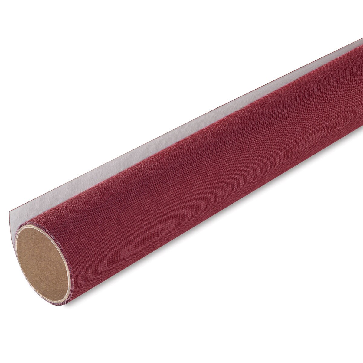 Lineco Book Cloth - 17&#x22; x 19&#x22;, Burgundy, Rolled Sheet