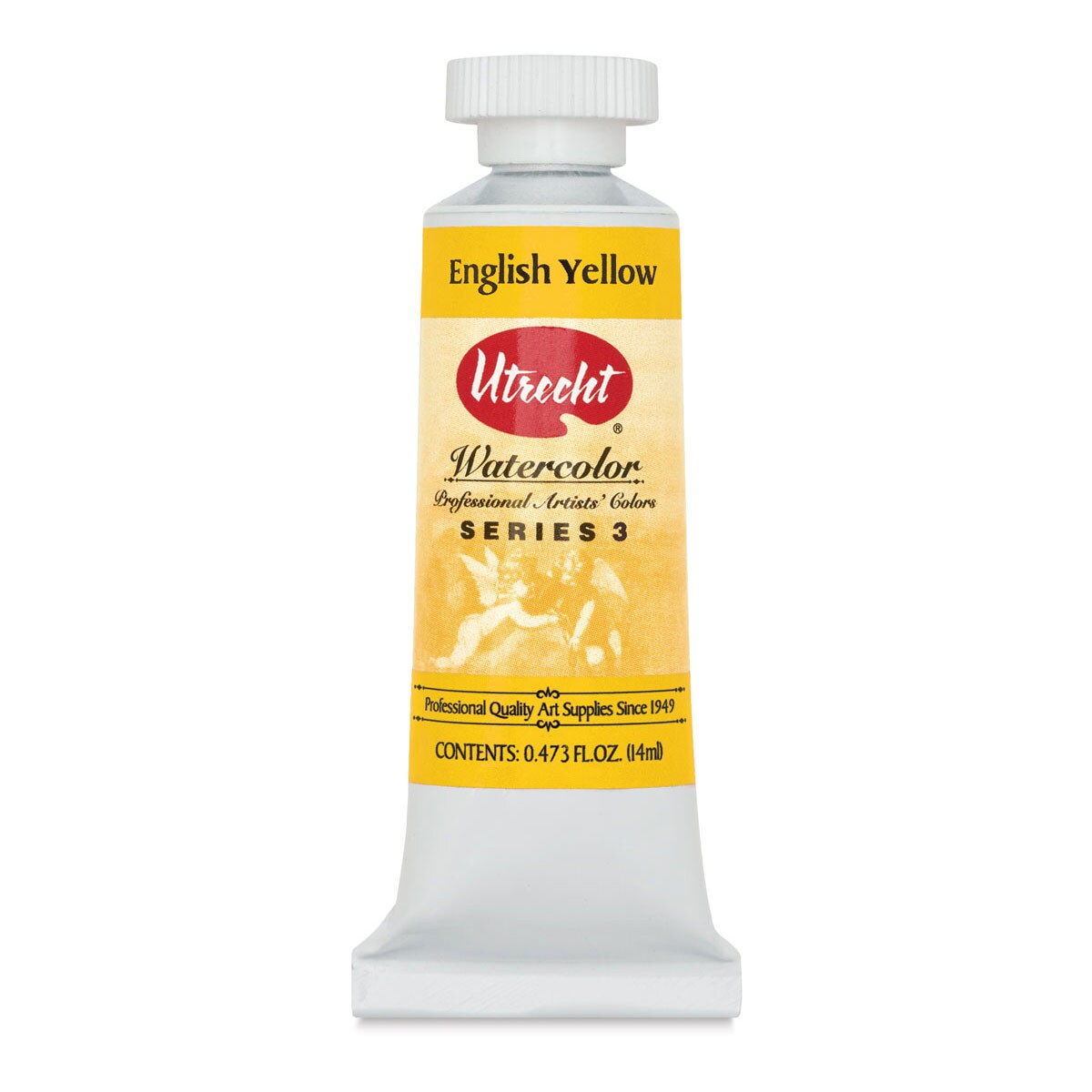 Utrecht Artists' Watercolor Paint English Yellow, 14 ml tube Michaels