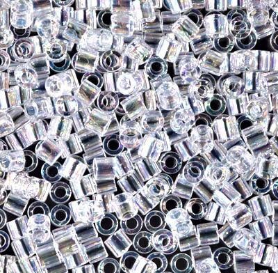 Miyuki Delica Bead 8/0, DBL0051, Crystal AB