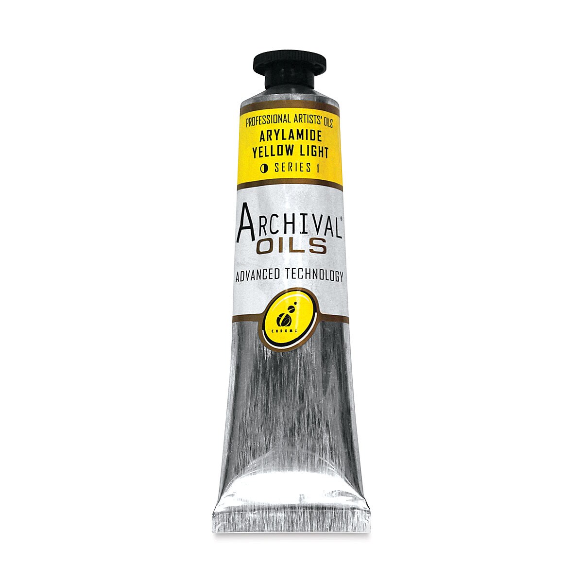 Chroma Archival Oil Color - Arylamide Yellow Light *, 40 ml tube