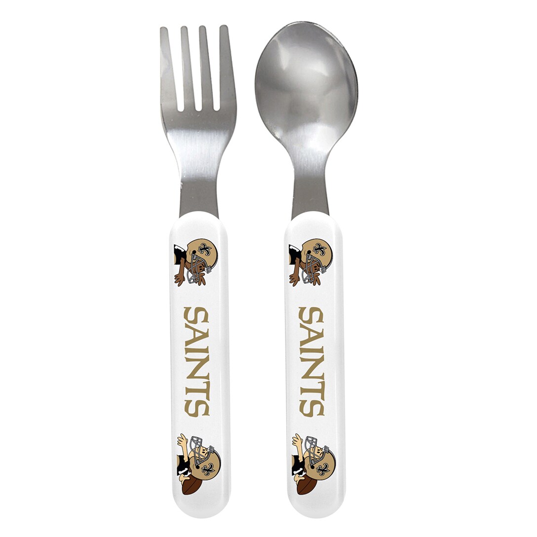 2-piece Kids Utensils Set With Case, Children Fork And Spoon Set