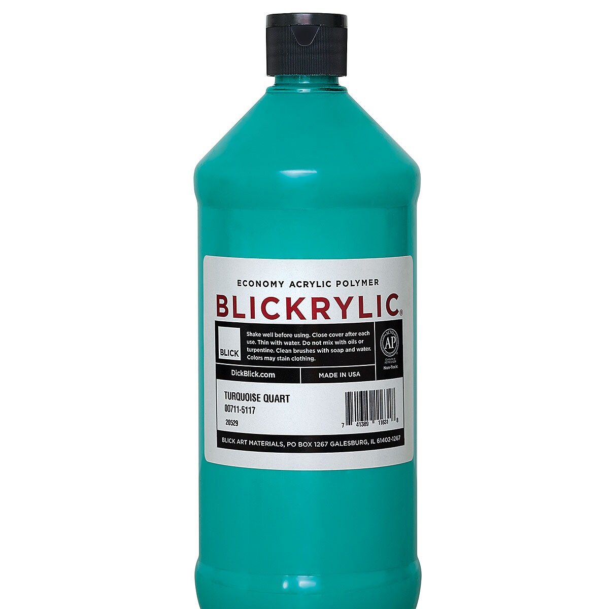 Blickrylic Student Acrylics Turquoise, Quart Michaels