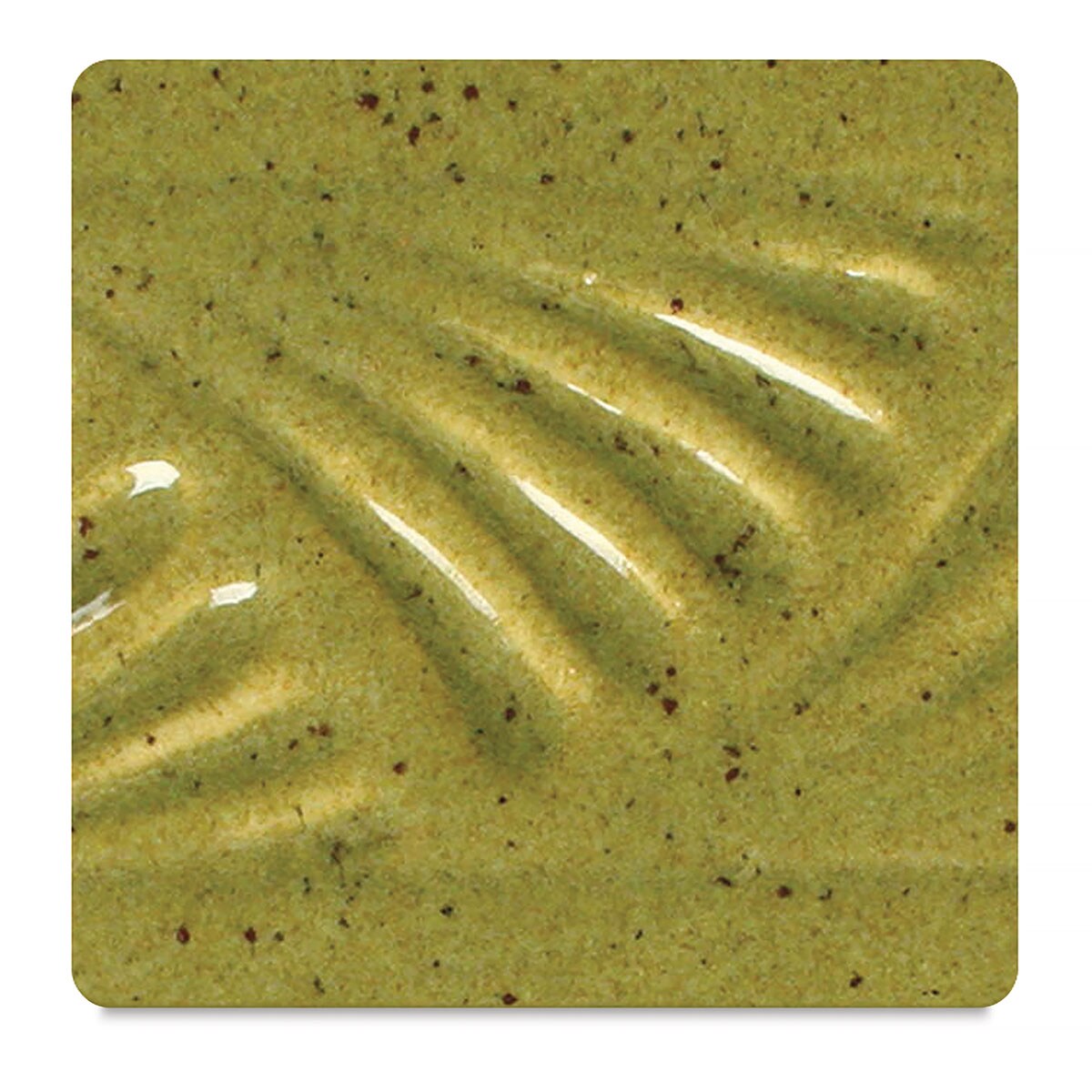 Amaco Potter's Choice Glaze Pint, Deep Olive Speckle Michaels