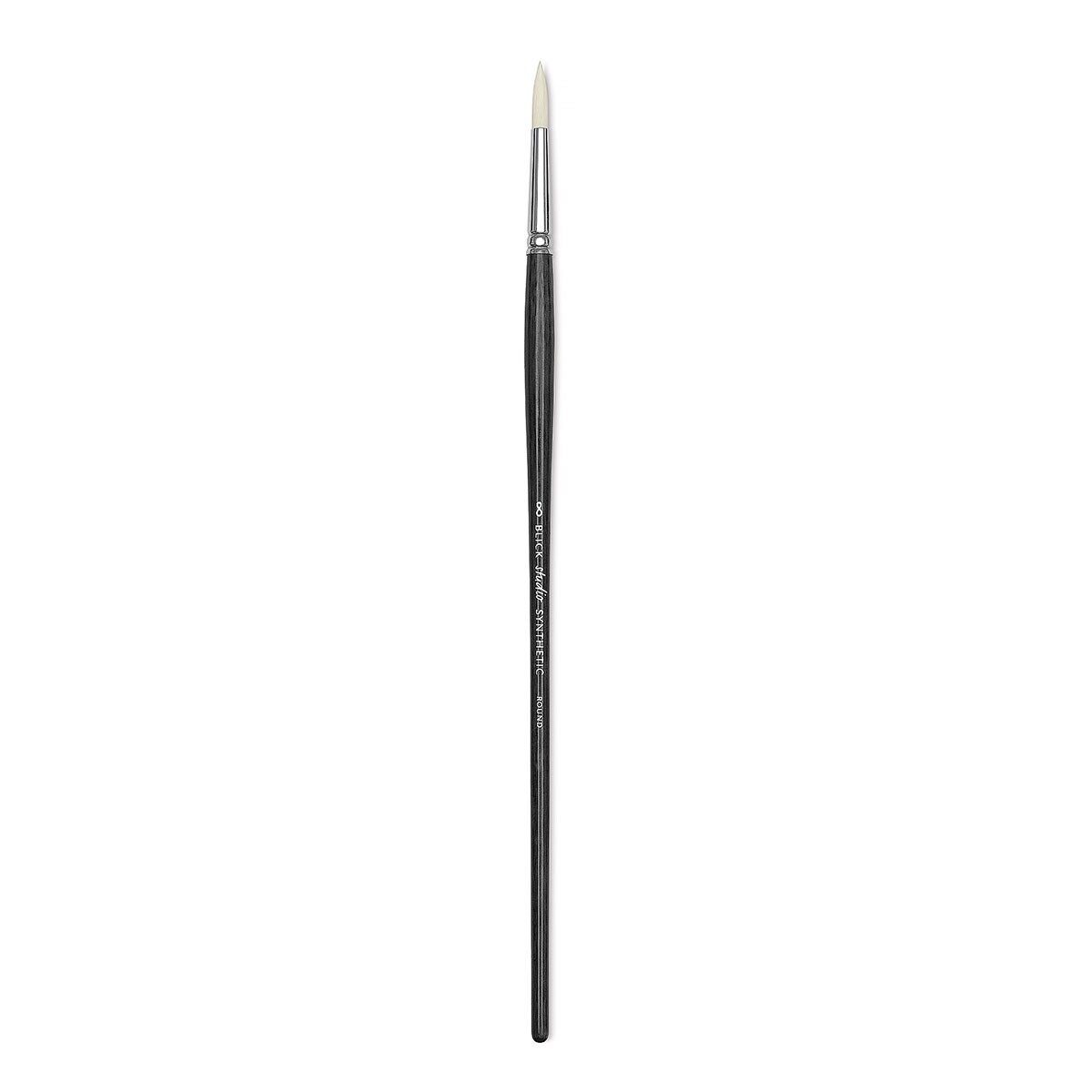 Blick Studio Synthetic Brush - Round, Long Handle, Size 8