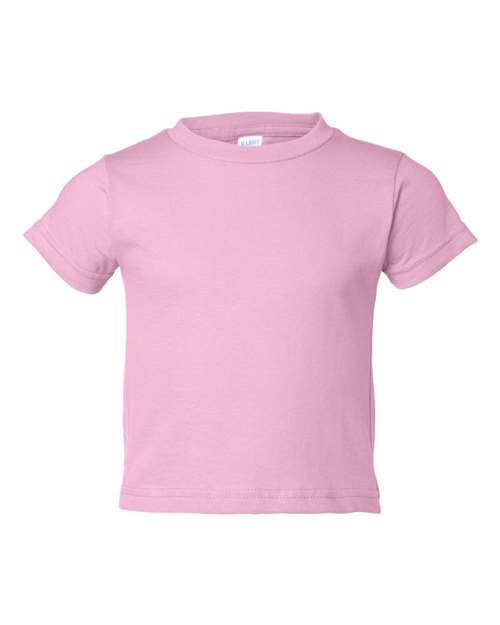 Rabbit Skins® Toddler Cotton Jersey Crewneck Short Sleeve Tee - 3301T