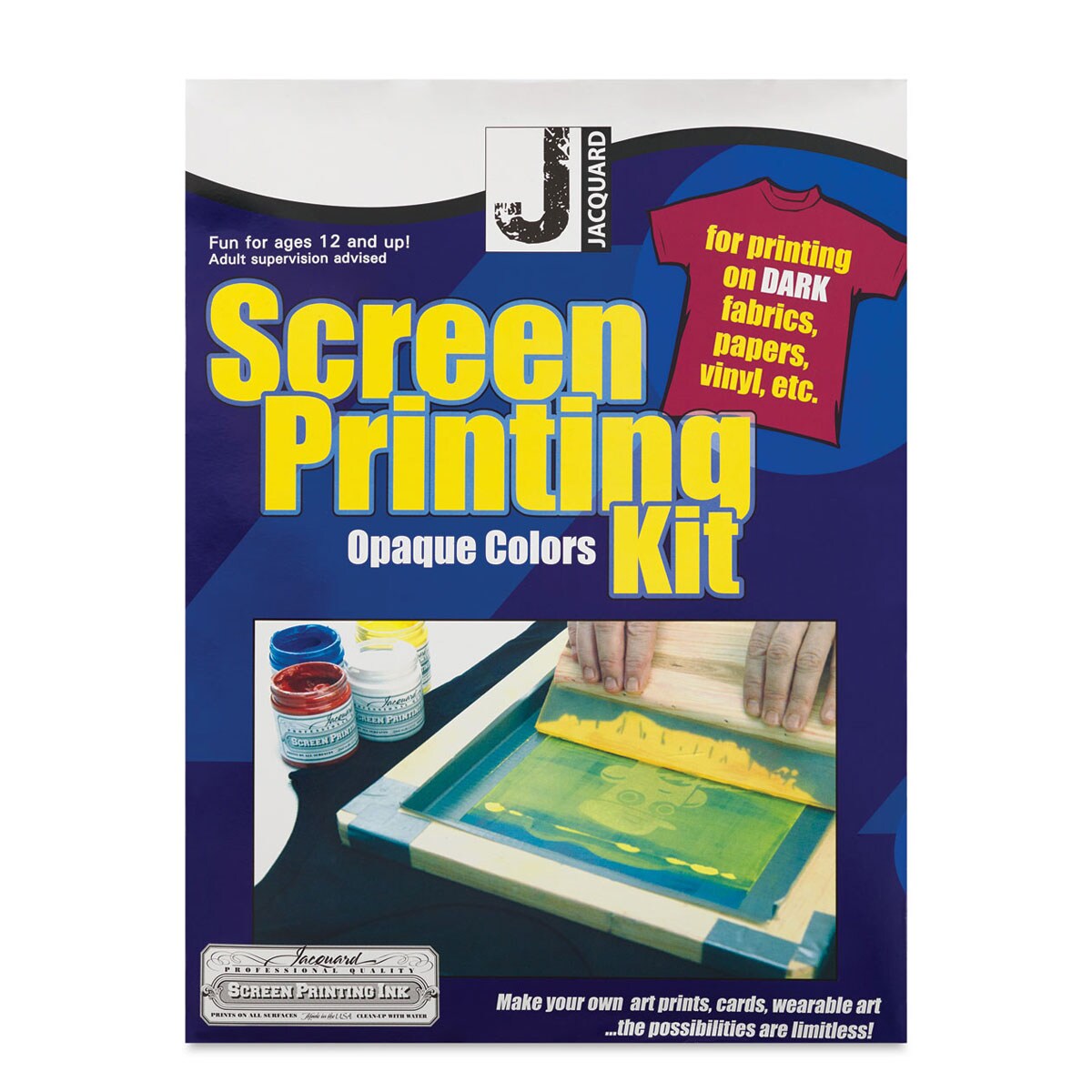 Jacquard Screen Printing Kit - Opaque Colors