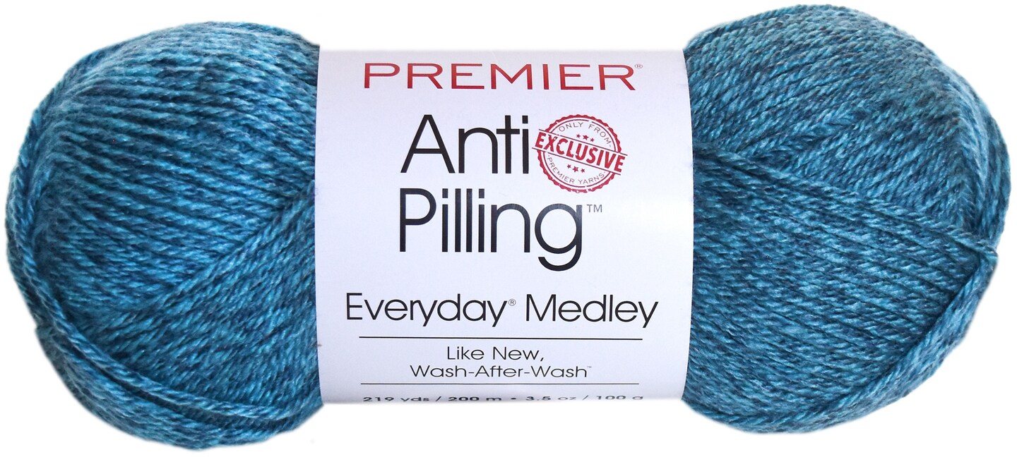 Premier Yarns Anti-Pilling Everyday Medley Yarn-Blue Note