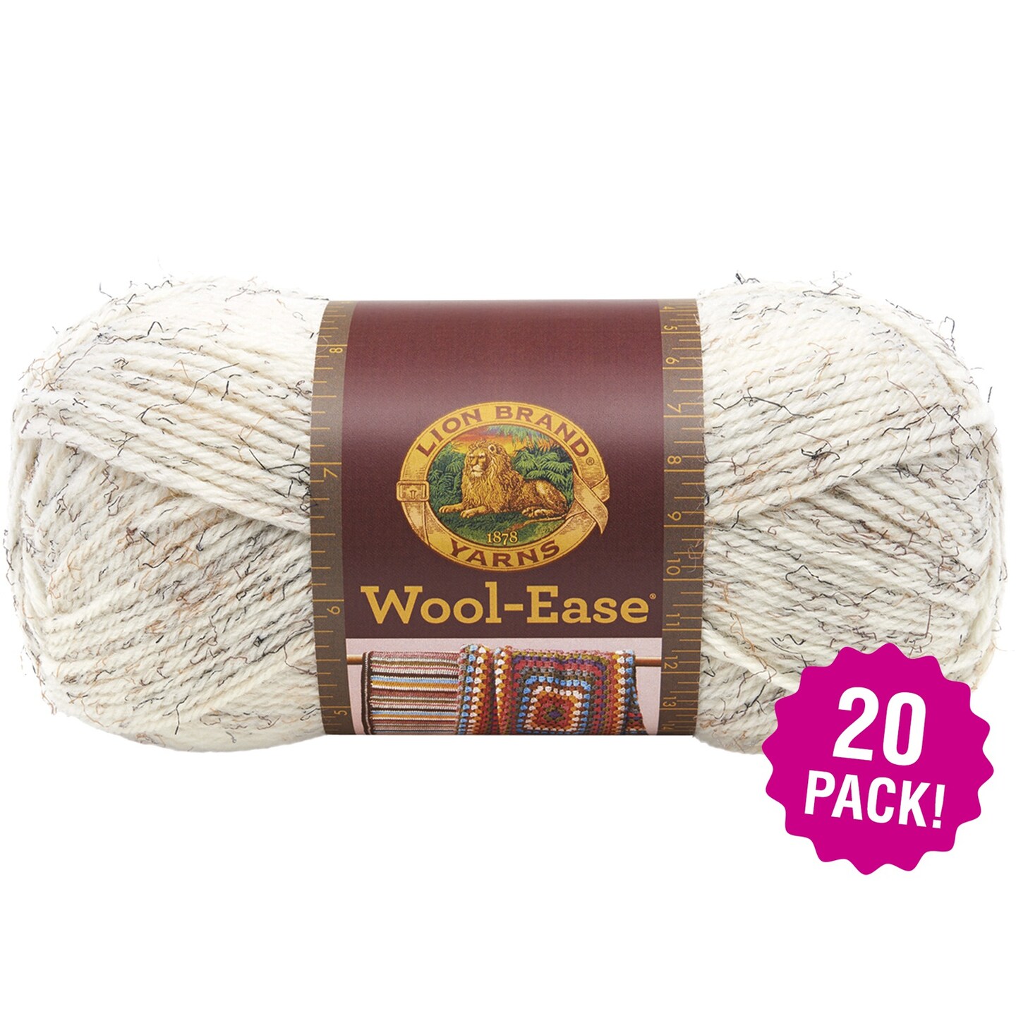 Multipack of 20 - Lion Brand Wool-Ease Yarn -Wheat | Michaels