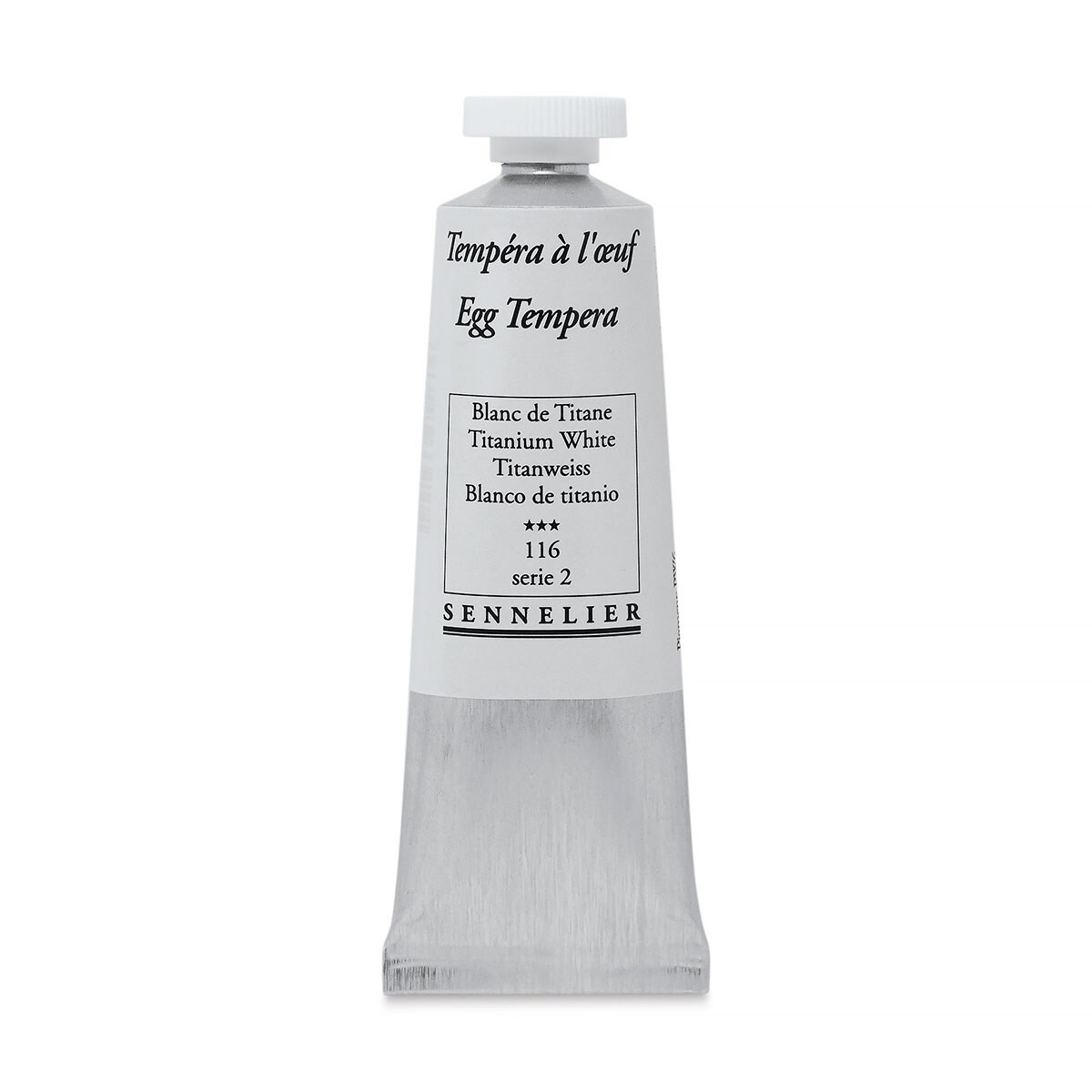 Sennelier Artists Egg Tempera - Titanium White, 34 ml tube