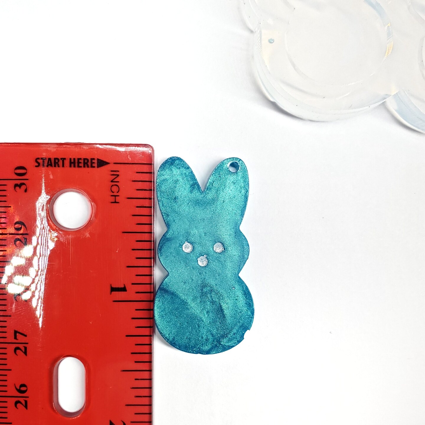 Peep Bunny Dangle Earring Mold (C12)