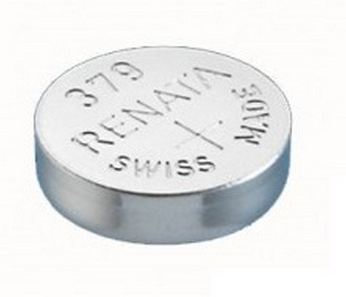 Renata Watch Battery Swiss Made Renata 379 or SR521SW OR AG0 1.5V (1 Battery, 379 or SR 521 SW)