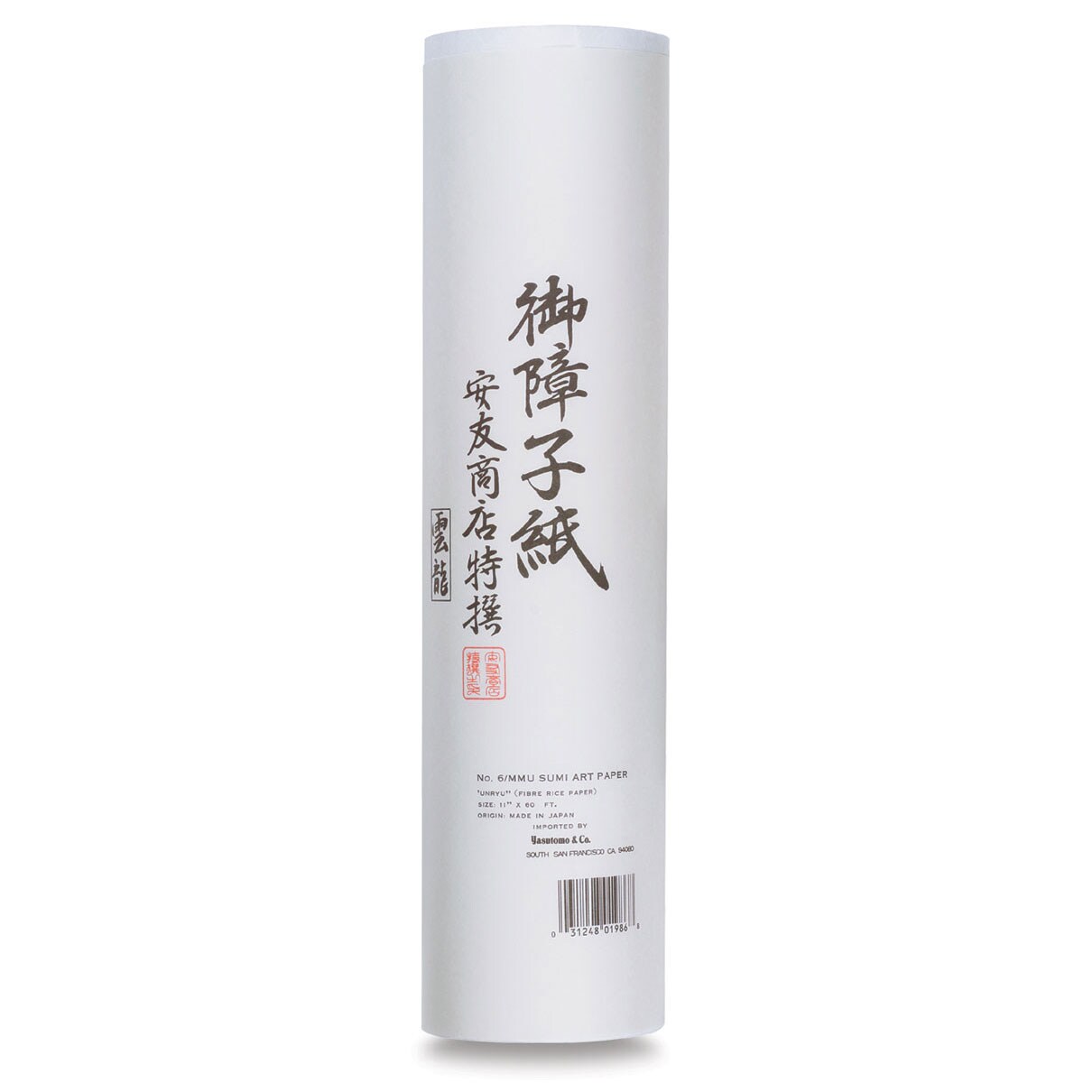 Yasutomo Painting Paper - 11&#x22; x 60 ft, Unryu, Not Sized
