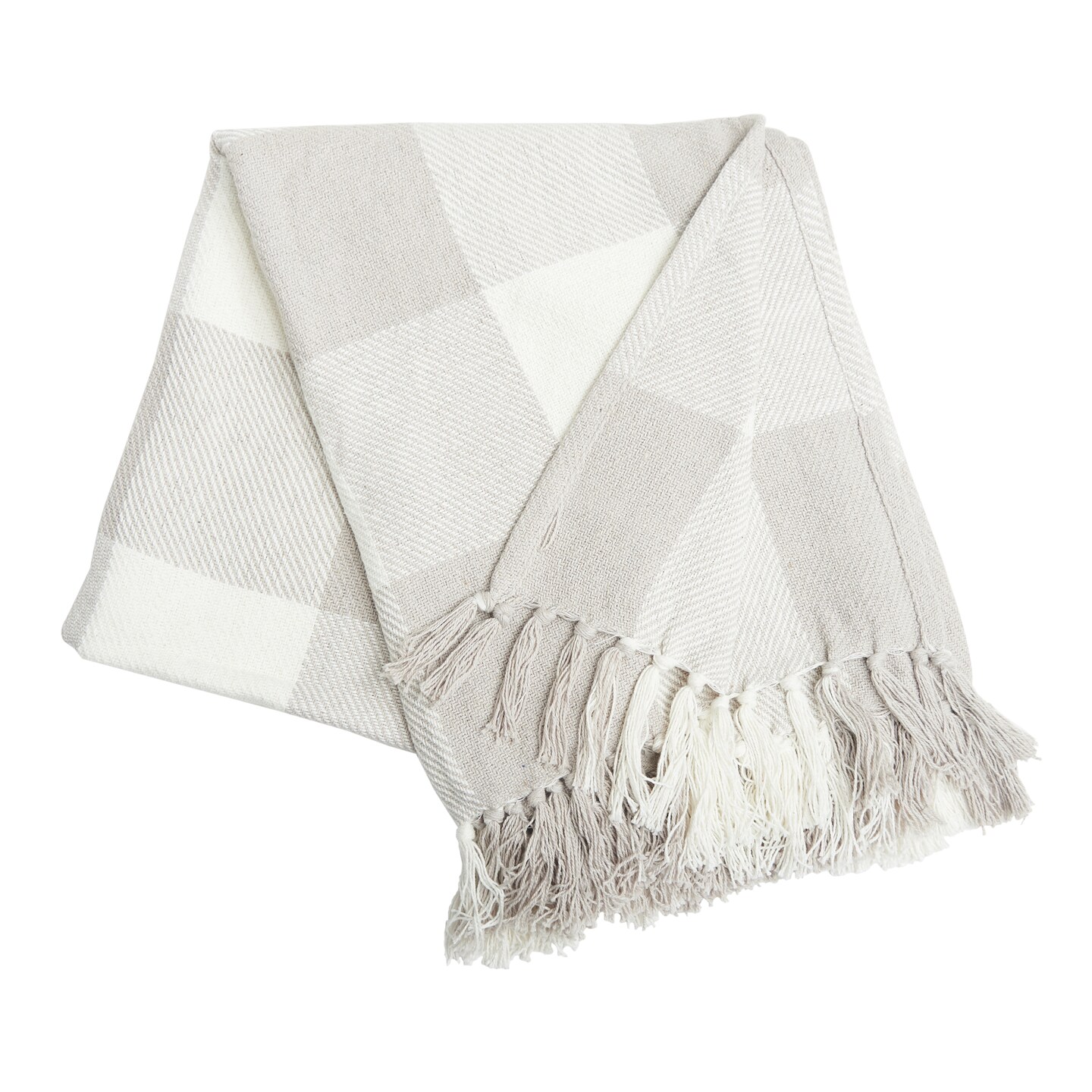 Franklin Pebble Gingham Check Throw Blanket