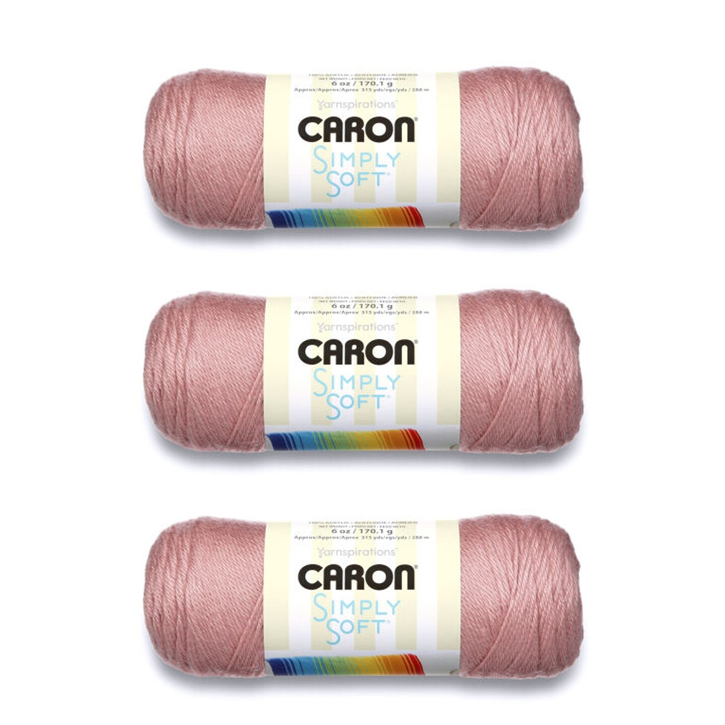 Caron Simply Soft 315yds Worsted Acrylic Yarn