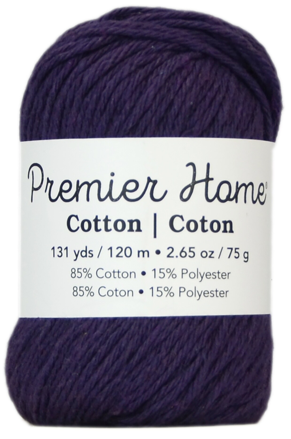 Premier Home Cotton Yarn-Eggplant