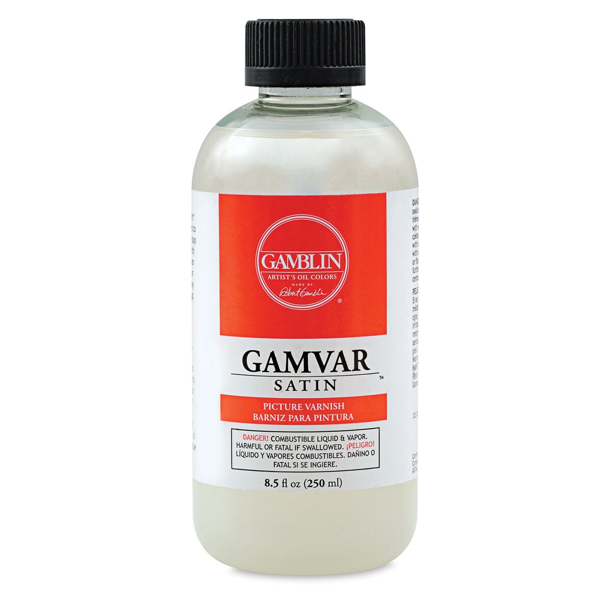 Gamblin Gamvar Satin Varnish - 8.5 oz bottle