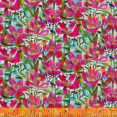 Summer Roses ALFIE by Este MacLeod Collection Cotton Fabric by Windham Fabrics
