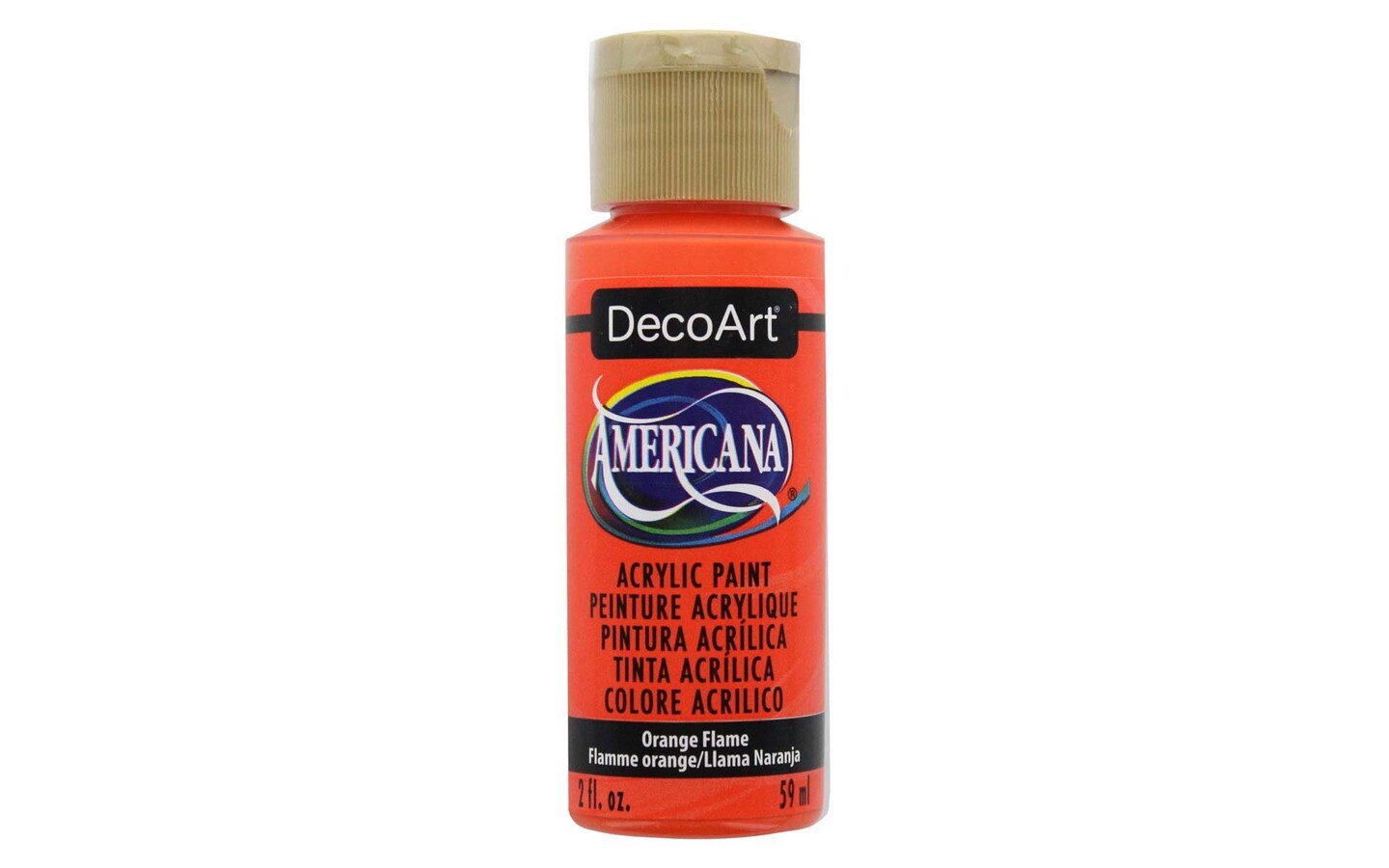 DecoArt Americana Acrylic Color, 2 oz., Burnt Orange