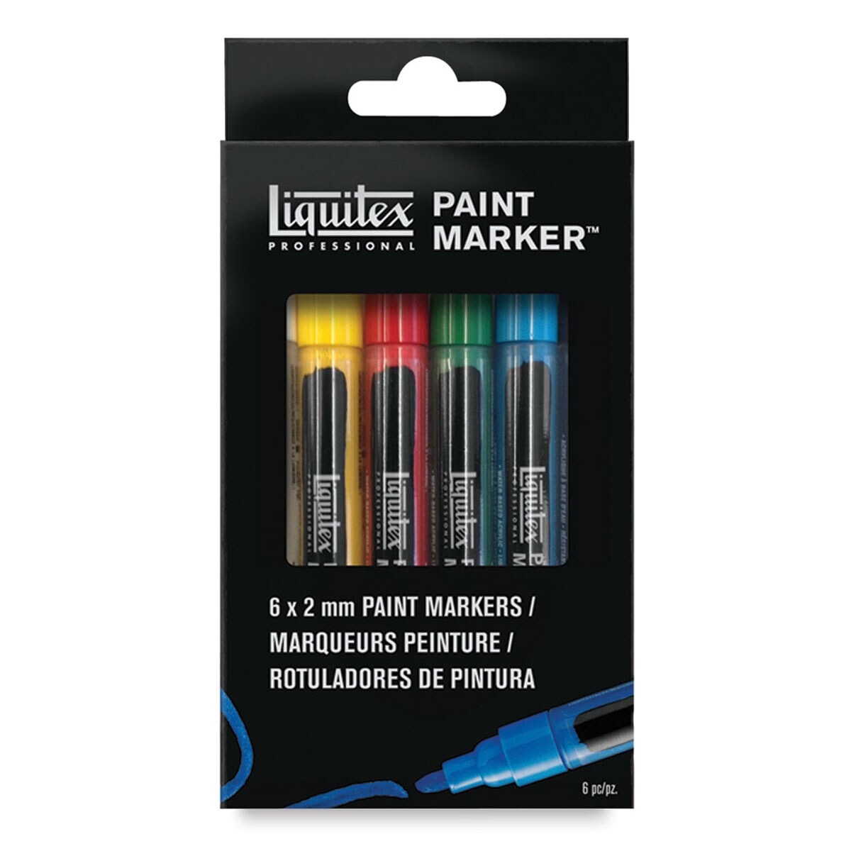 Liquitex Paint Markers - Classics, 2mm Tip, Set of 6 | Michaels