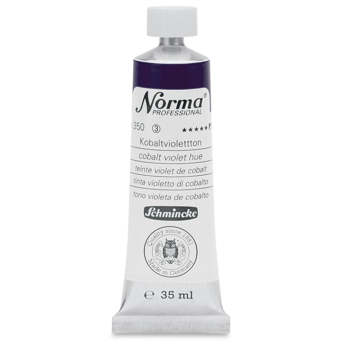 Schmincke Norma Professional Oil Paint - Cobalt Violet Hue, 35 ml, Tube