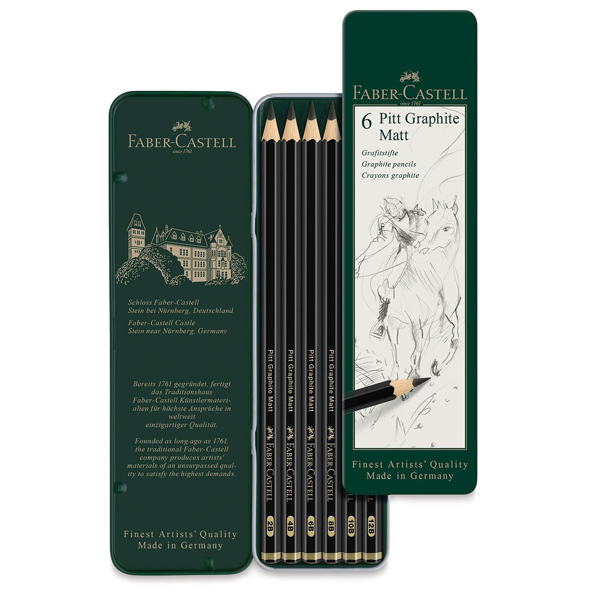 Faber Castell Pitt Graphite Matte Pencils Set Of Michaels