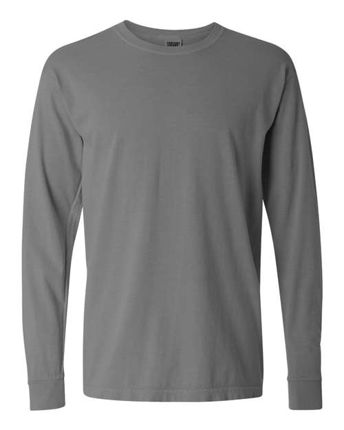 Comfort Colors&#xAE; Garment-Dyed Heavyweight Crew Neck Long Sleeve T-Shirt
