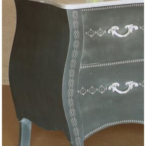 Ikat Furniture Stencil