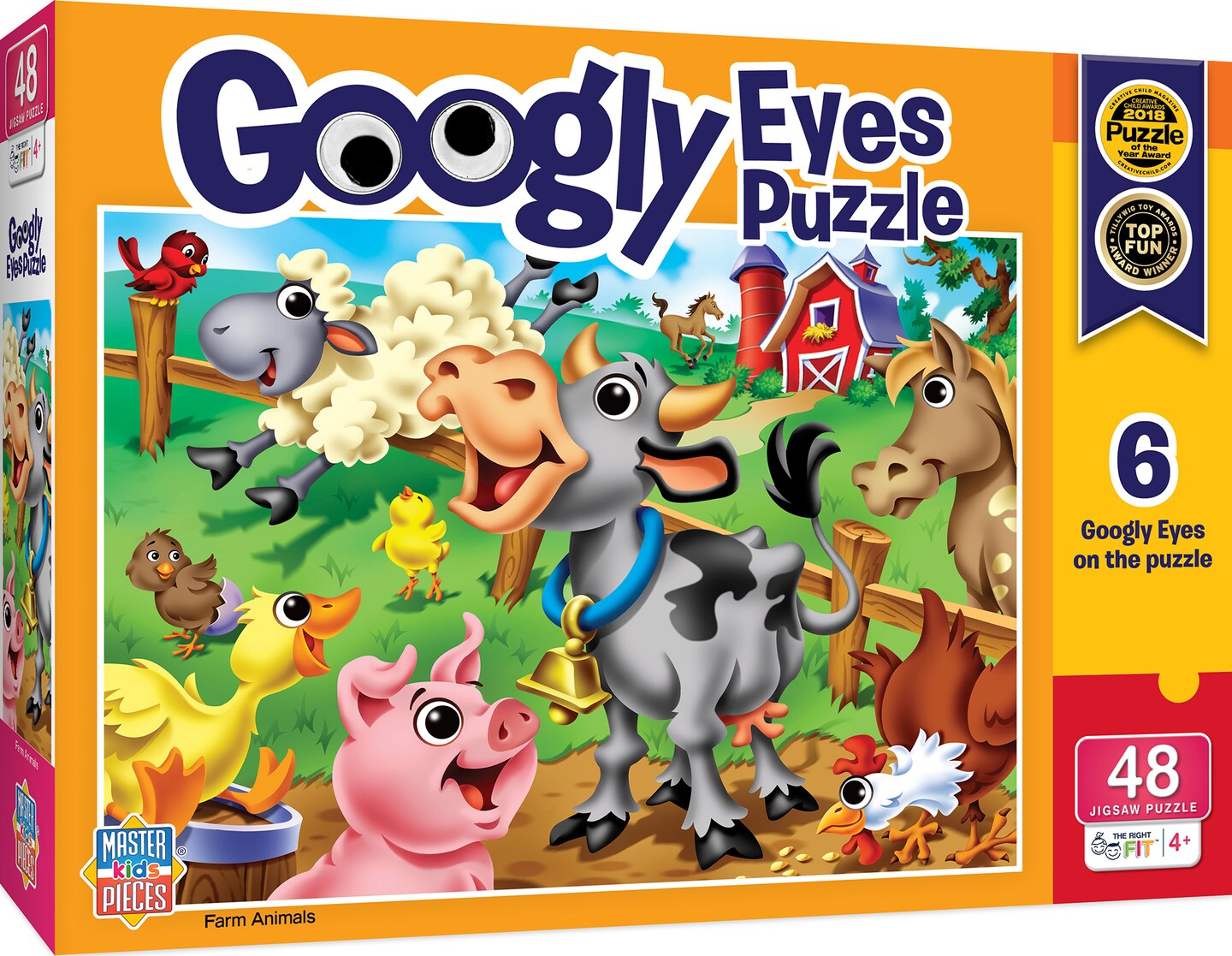 Farm Animal Puzzle - 8 Pc.