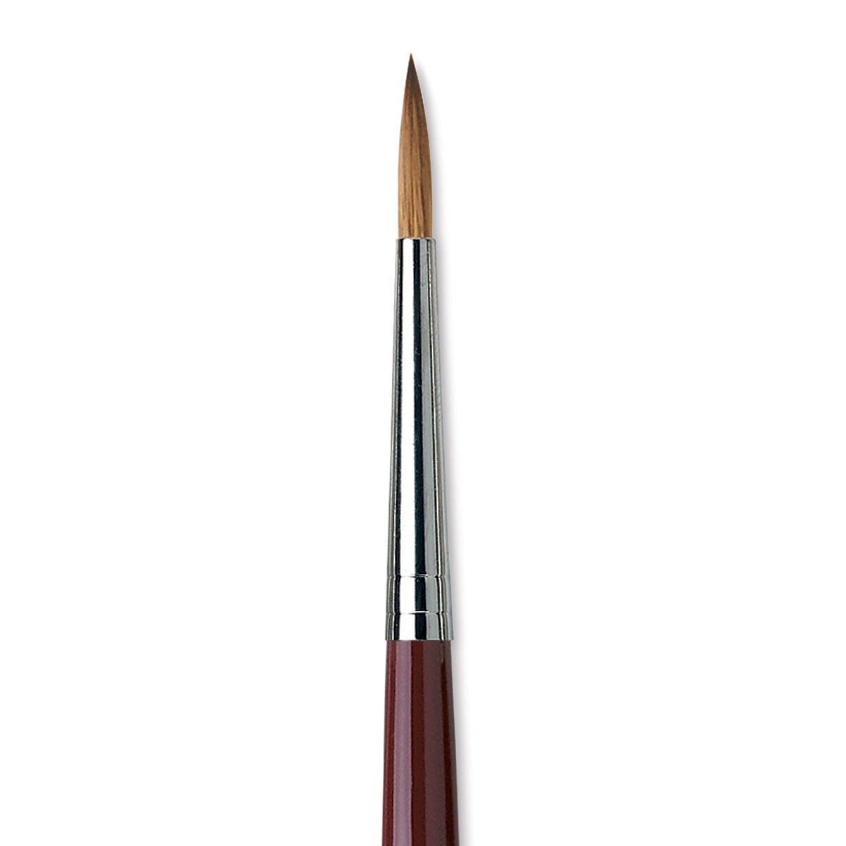 Da Vinci Kolinsky Red Oil Sable Brush Round, Long Handle, Size 10 Michaels