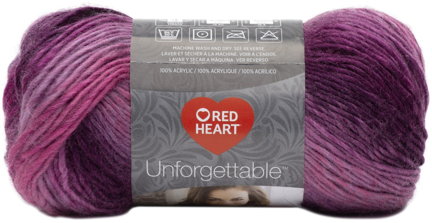 Yarn Review: Red Heart Unforgettable