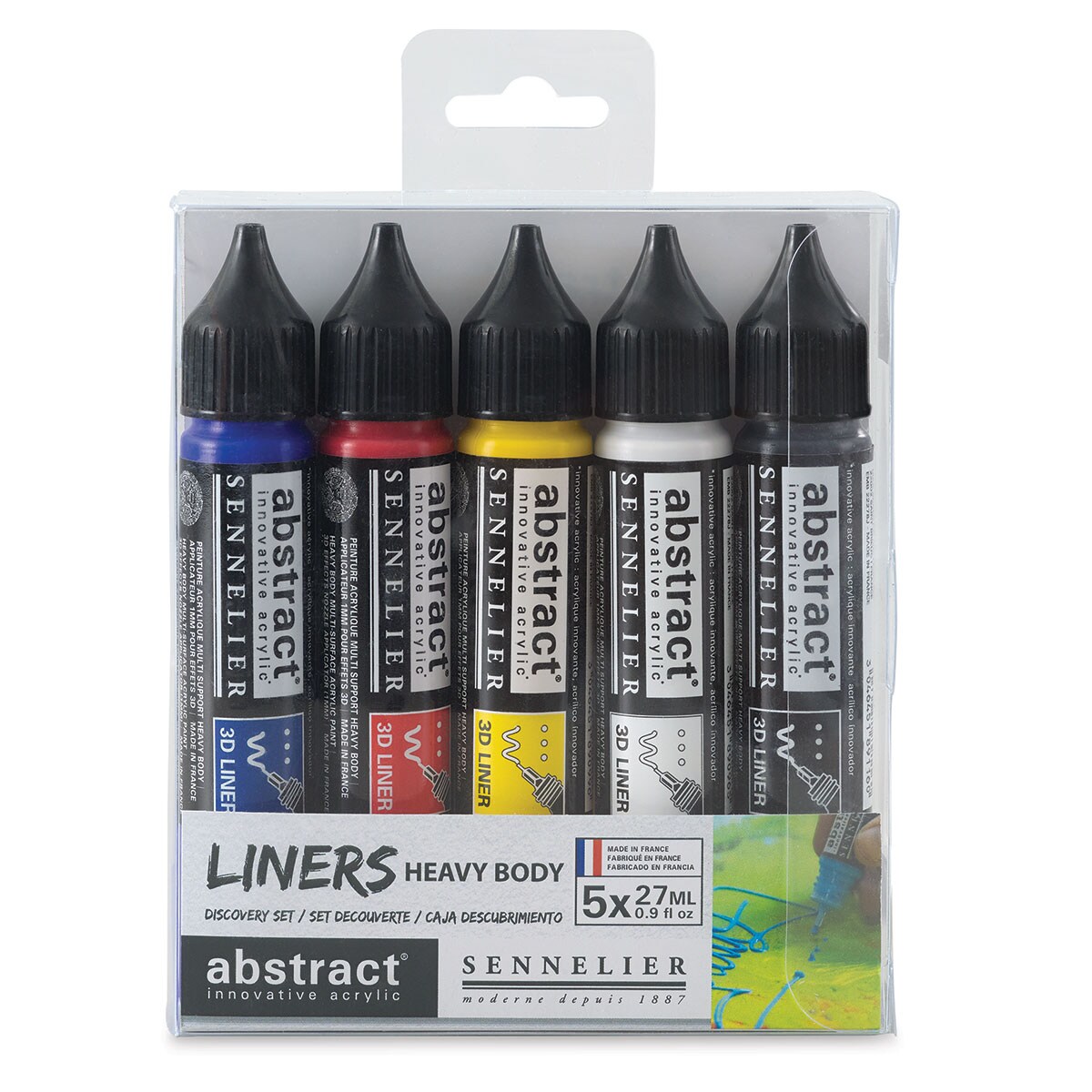 Sennelier Abstract 3D Liner - Discovery Set of 5
