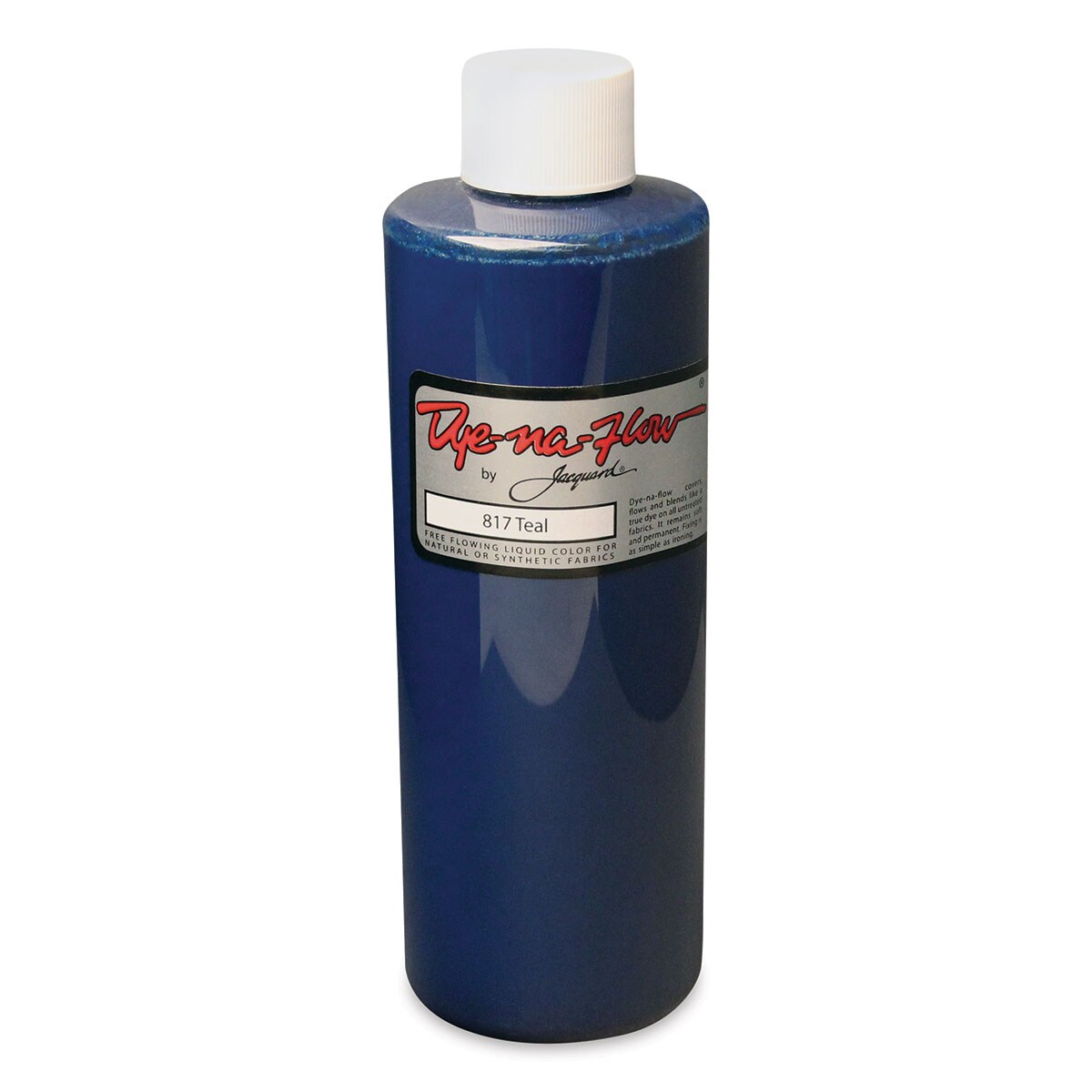 Jacquard DyeNaFlow Fabric Color Teal, 8 oz bottle Michaels
