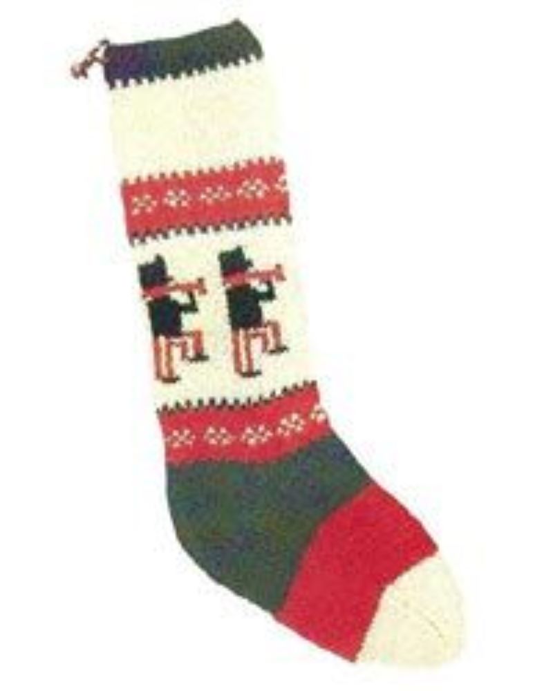 Candide Wool Yarn Christmas Stocking Knitting Kit (402 - Toy Soldiers)