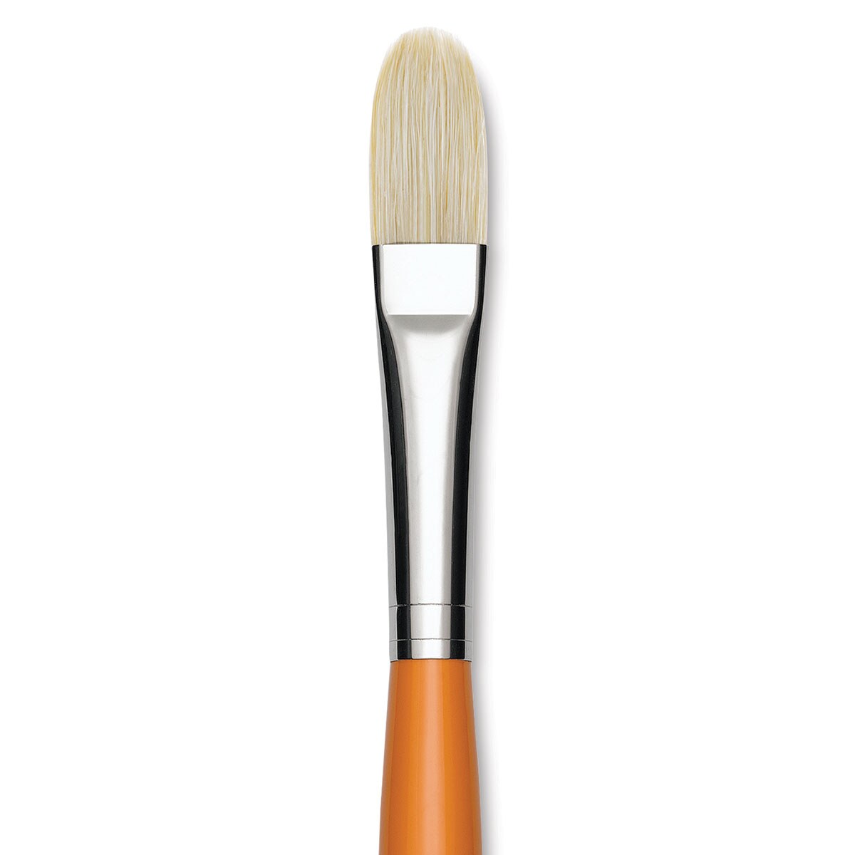 Isabey Chungking Interlocking Bristle Brush Filbert, Long Handle