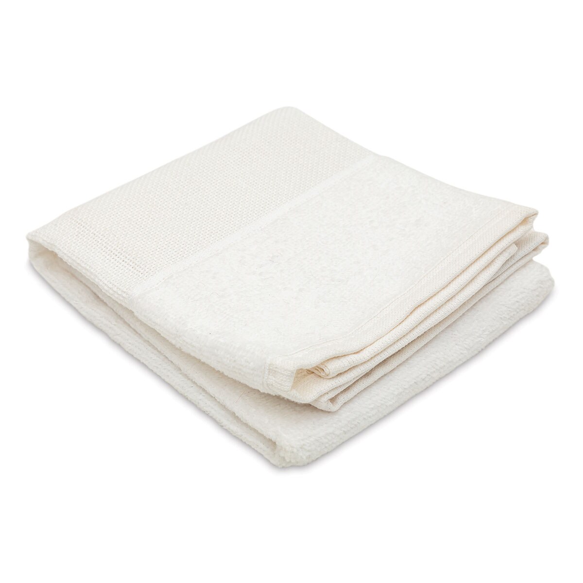Charles Craft Aberdeen Hand Towel - White, 16-1/2&#x22; x 27&#x22;