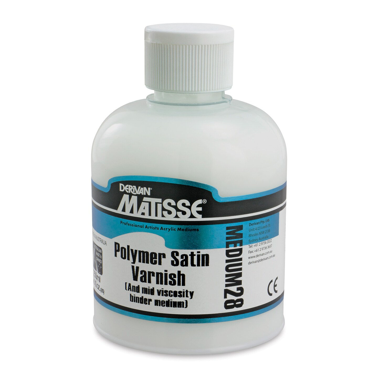 Matisse Acrylic Mediums Polymer Satin Varnish, 250 ml Michaels