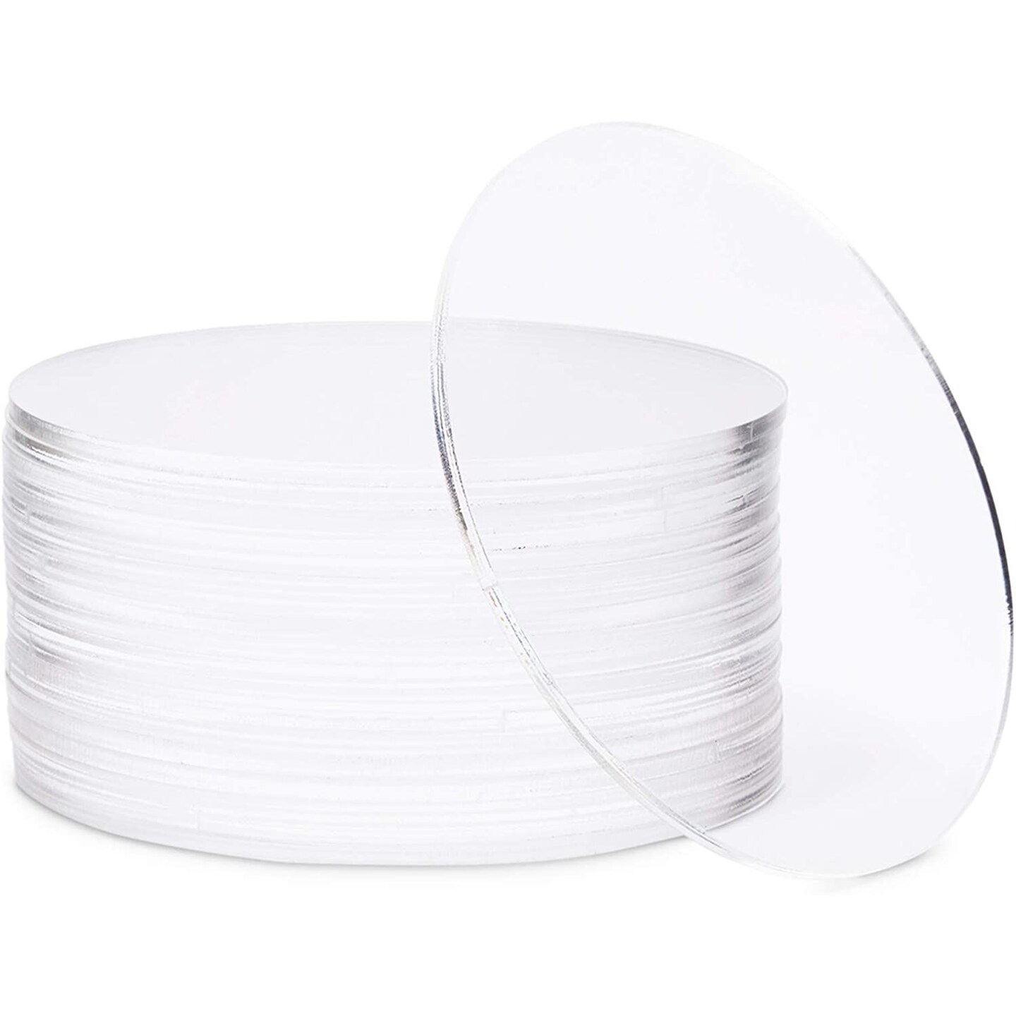 4 101mm (2 Pack) Acrylic disc 22 color acrylic round Craft Disk plexiglass