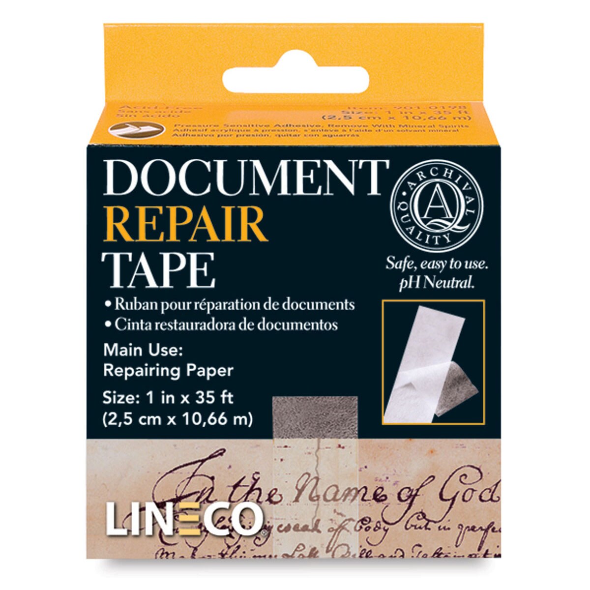 Lineco Document Repair Tape 1" x 400" Michaels
